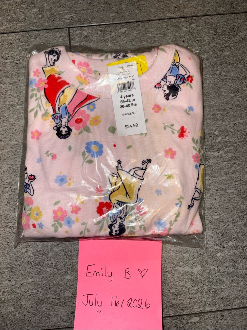 GAP 4T shorts set